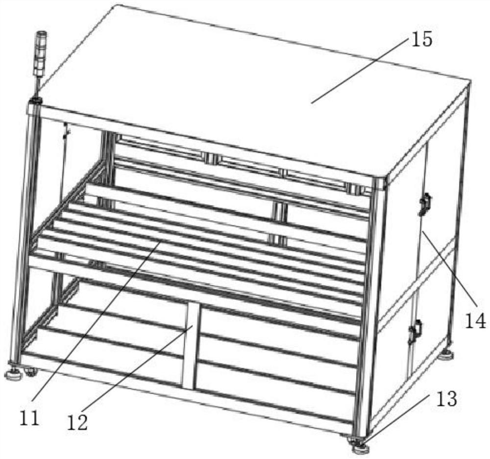 Hydrogen fuel cell air compressor detection device