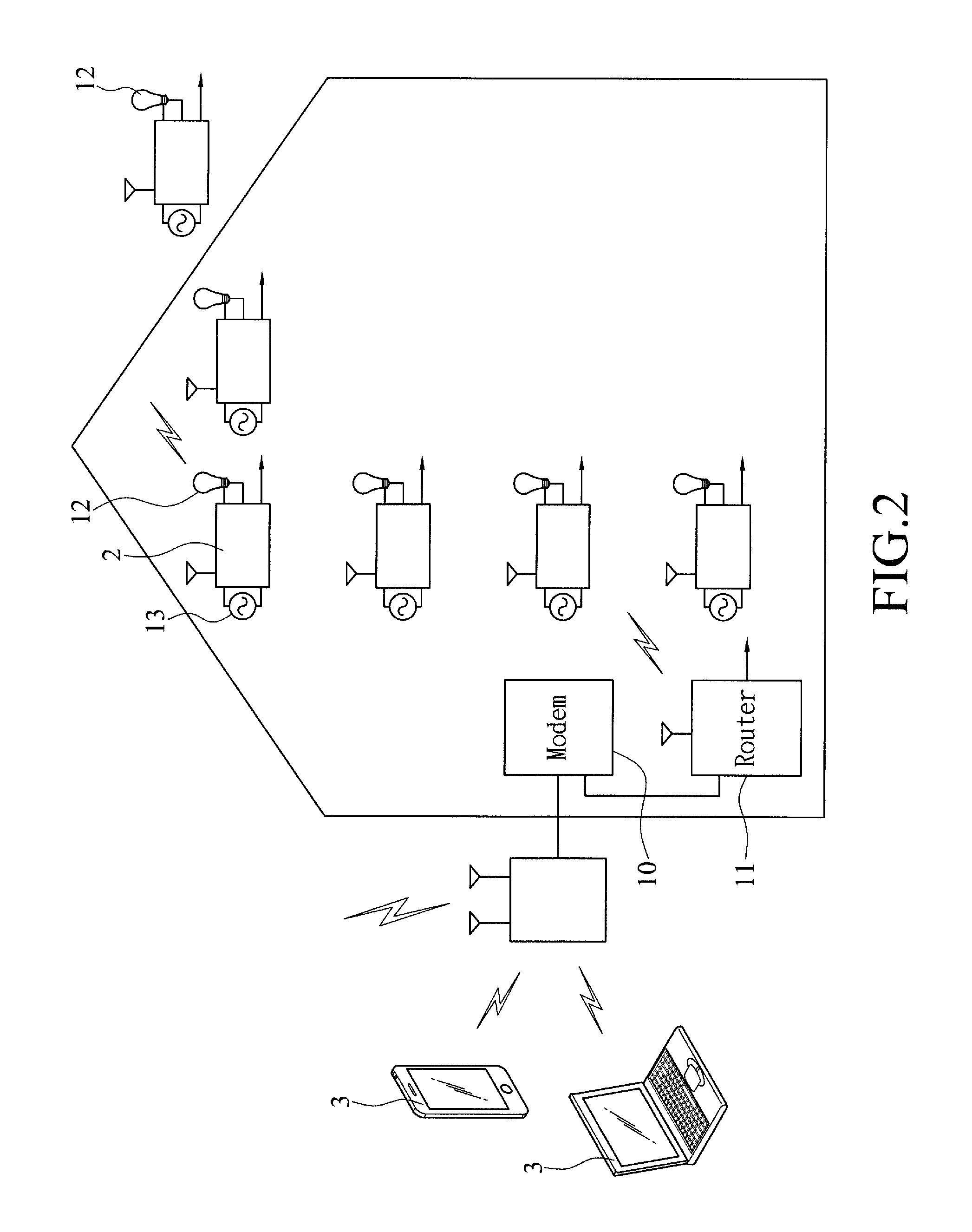 Network power control module