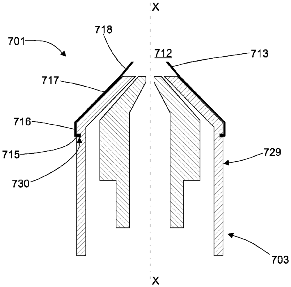 Closeable nozzle