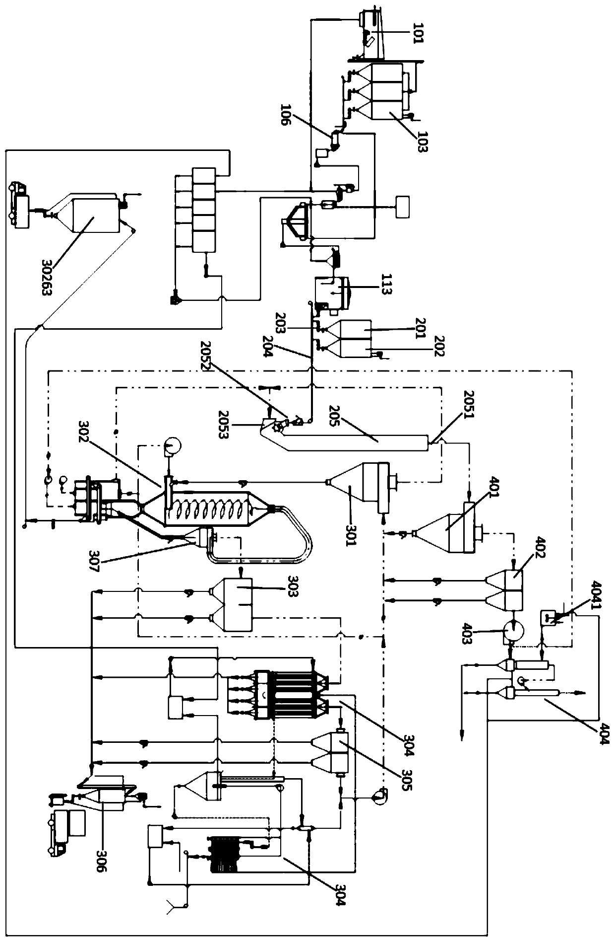 System and method for disposing dust collection ash of iron and steel plant through mesh belt type suspension combined reduction furnace