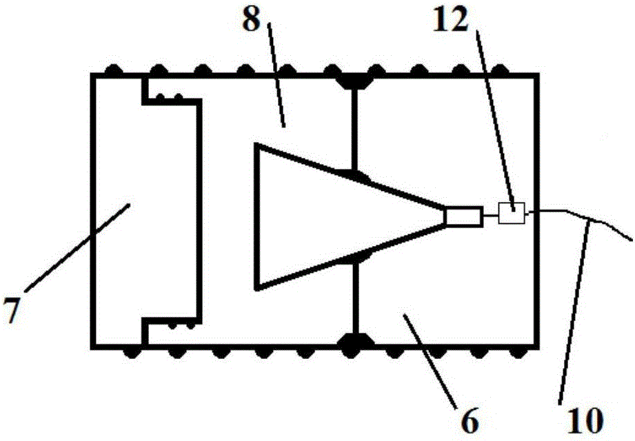 Advanced detection system and method of forward array radar mounted on cutter of TBM (tunnel boring machine)