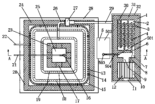 Method and device for treating artificial wetland plant residues