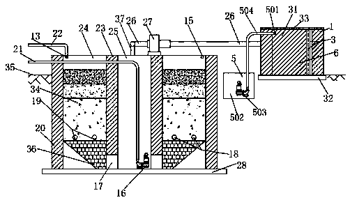 Method and device for treating artificial wetland plant residues