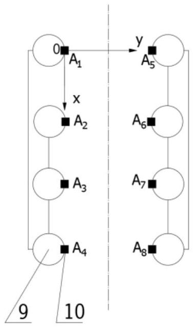 Pose monitoring method suitable for floating support installation jacking plane and butt joint plane