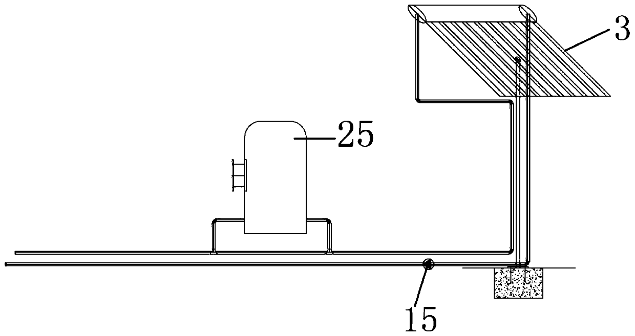 Solar thermal energy turbine blast aeration oxygenation sewage treatment system and method