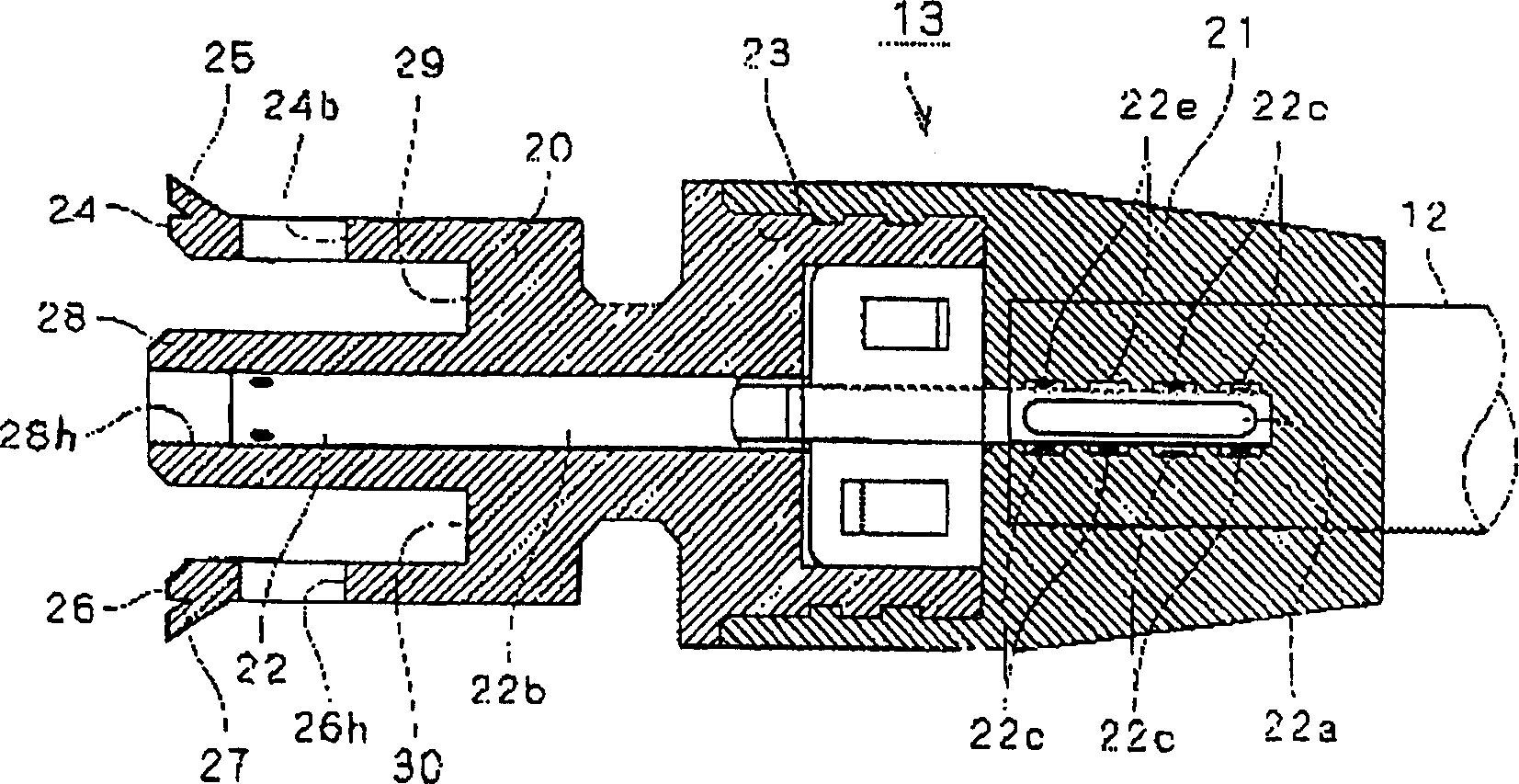 Electric cable connector