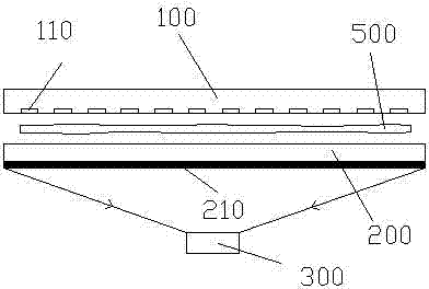 Printing soaking device