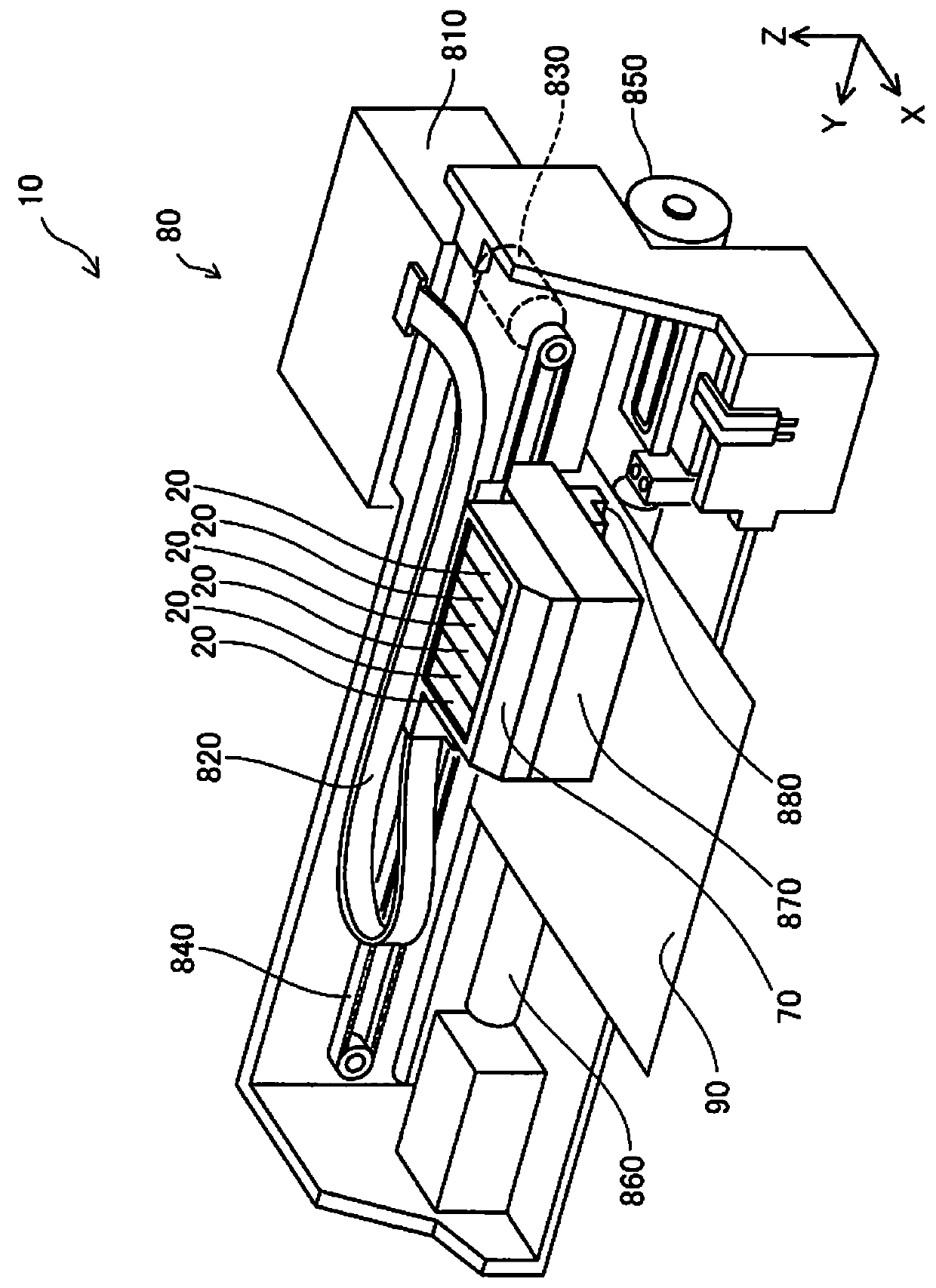 Liquid storage container and cover therefor