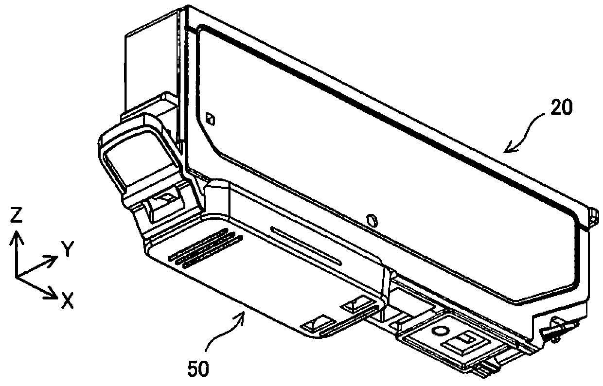 Liquid storage container and cover therefor