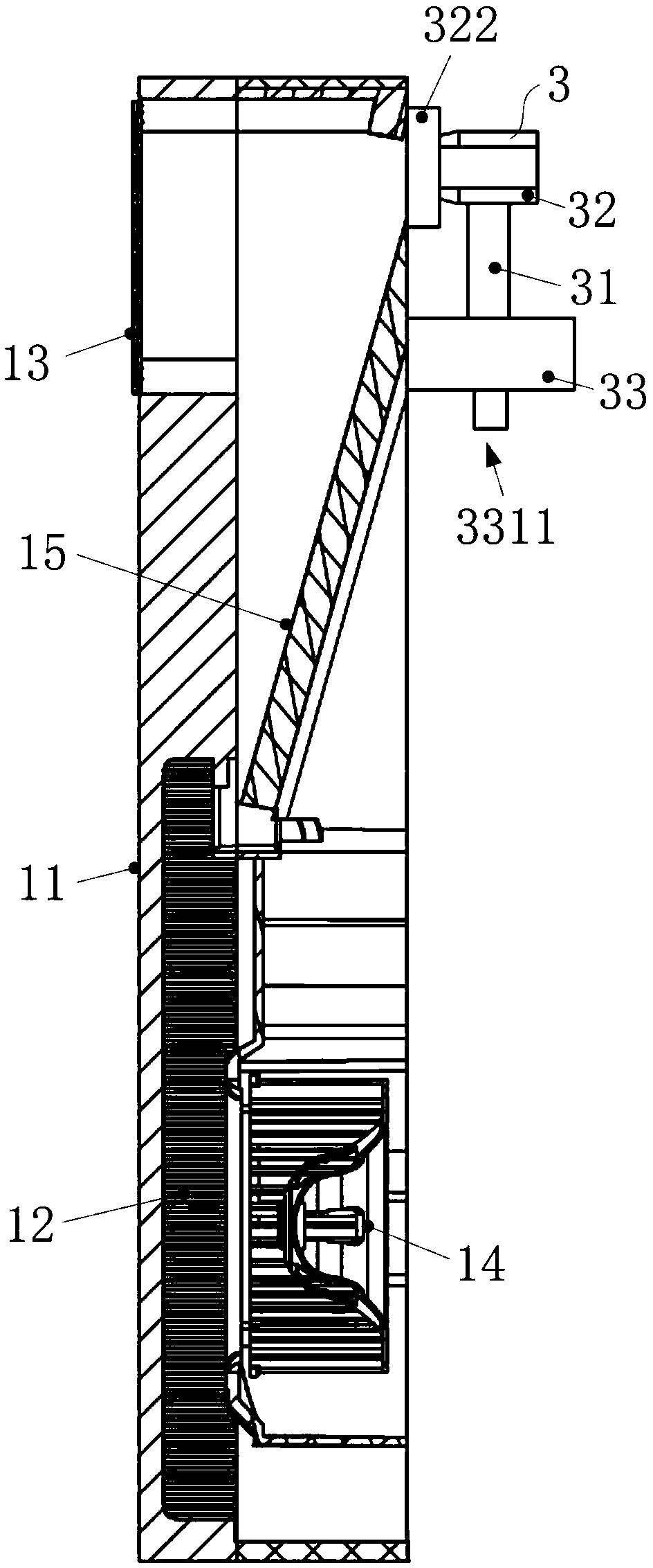 Cabinet type air conditioner and control method thereof