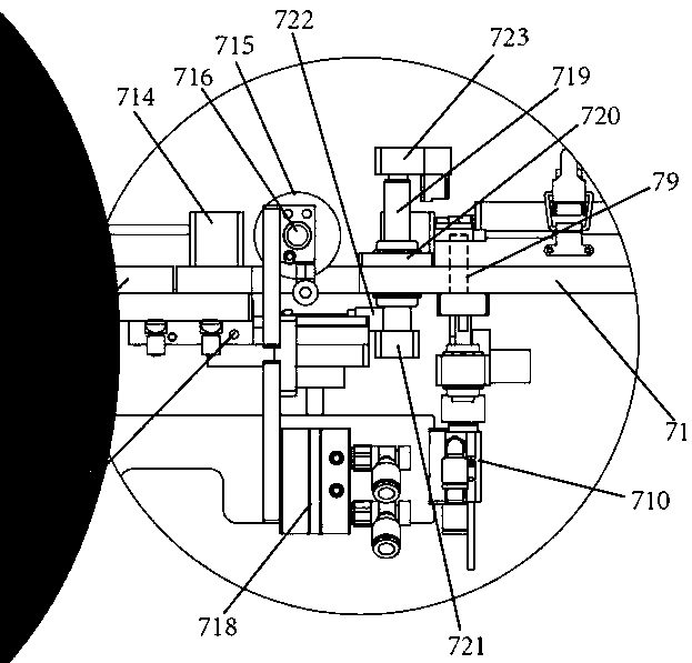 Inductor arranging device