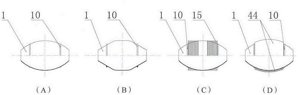 A rotary heating device and automatic cooking method thereof