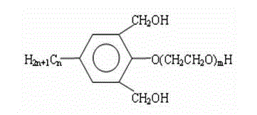 Tri-anionic-nonionic surfactant and preparation method thereof