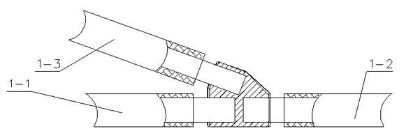 Die-casting connecting method and tool for cable connector