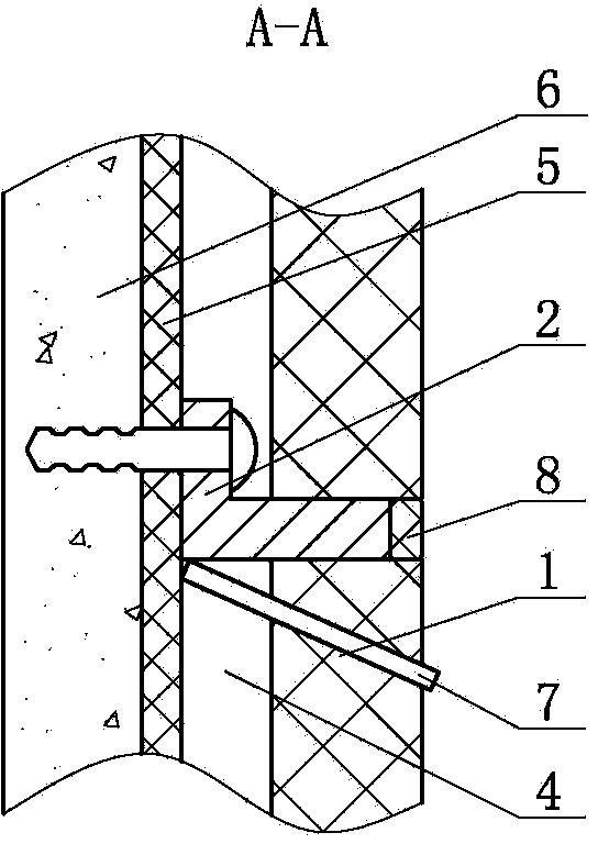 Inorganic thermal insulation decorative sheet and installation method thereof