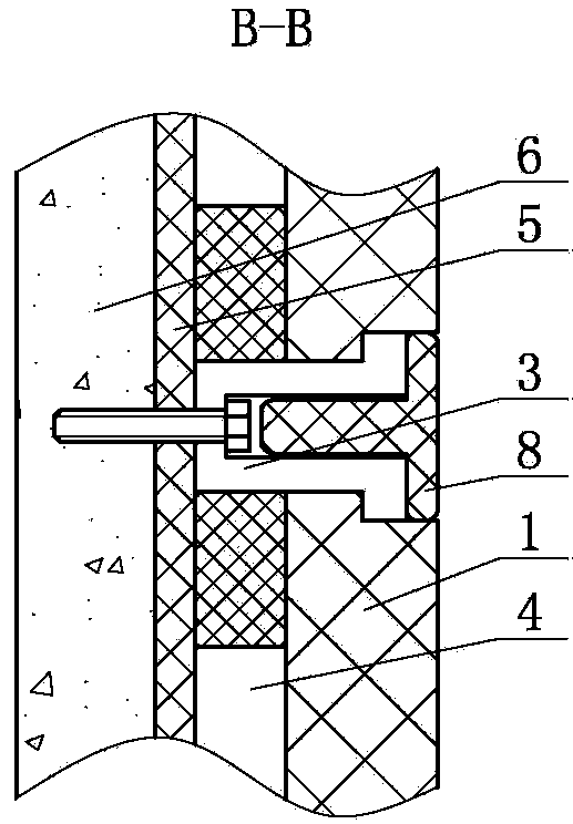 Inorganic thermal insulation decorative sheet and installation method thereof