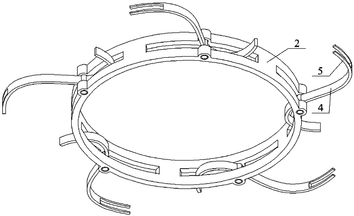 Horizontal transplanting machine for sweet potatoes