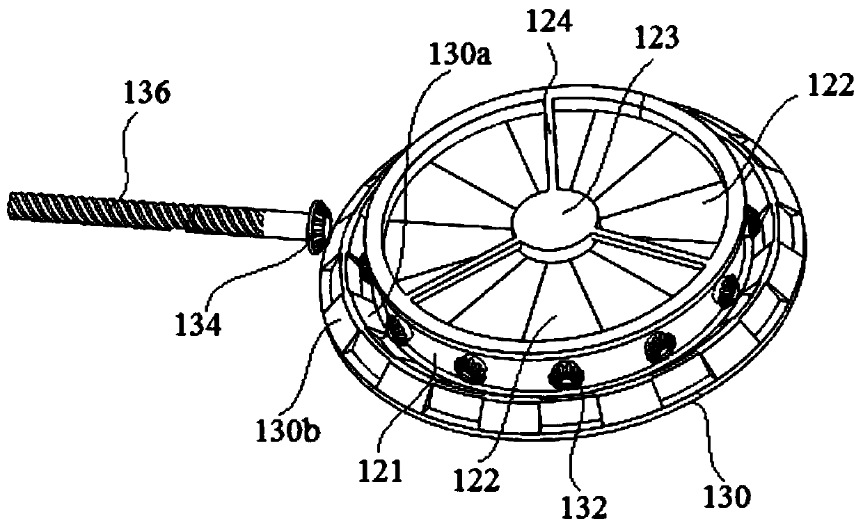 A kind of gas circuit switch valve and grinding machine