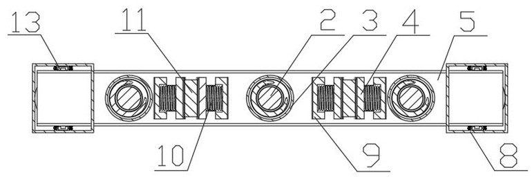 Active extension type automobile front bumper