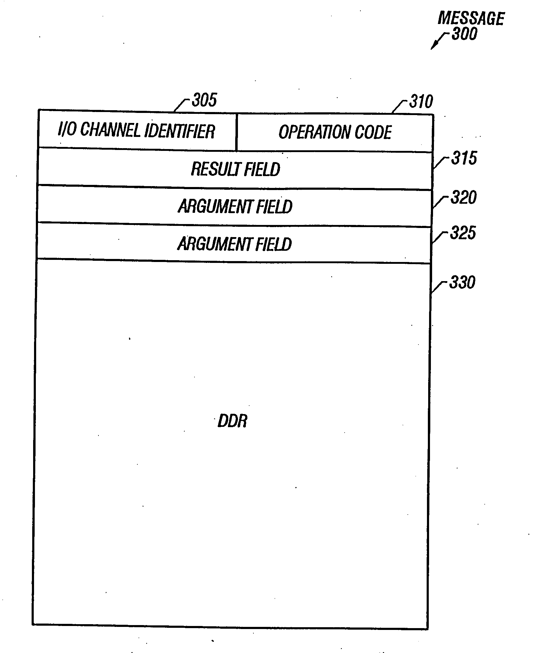 Data structure describing logical data spaces