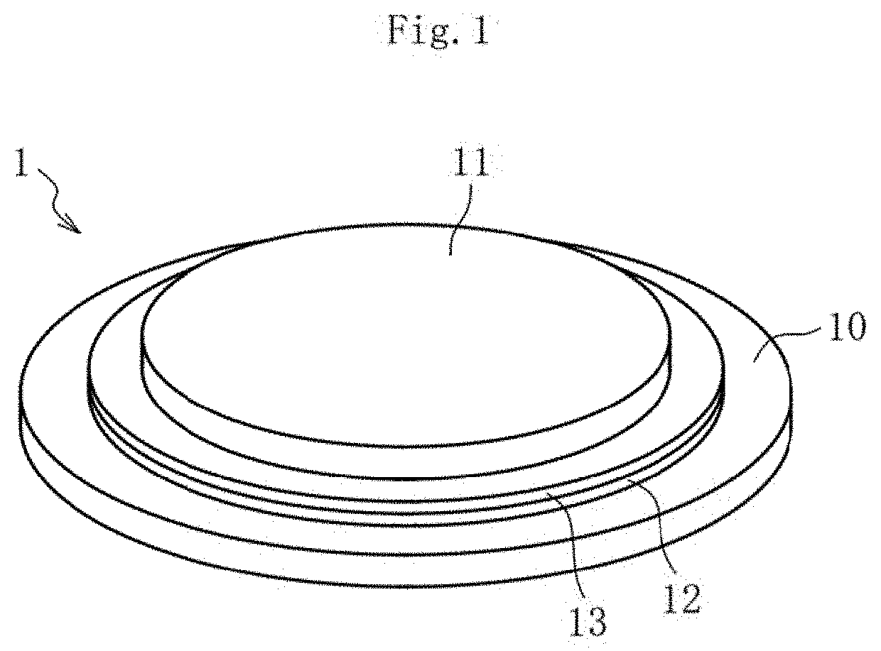 Glass substrate and laminate using same