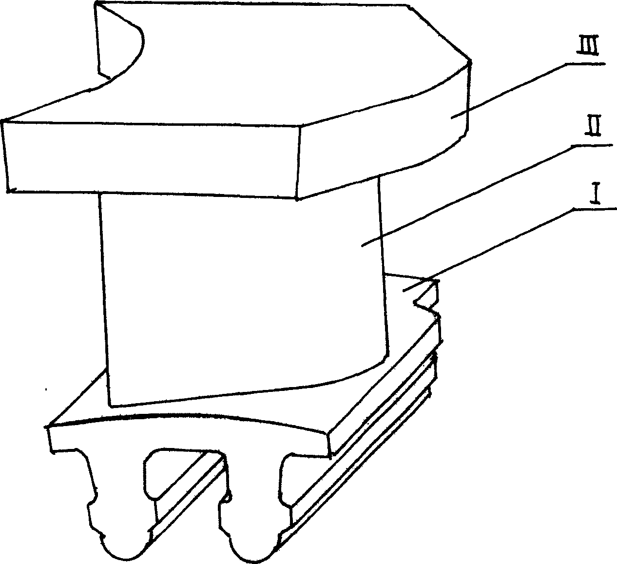 Processing method and device for adjusting blade and integral shroud by turboset