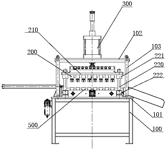 A multi-station assembling machine for a fire retardant ring