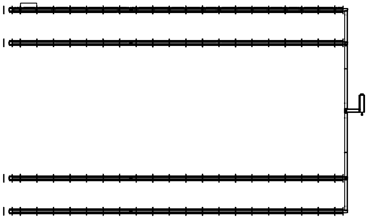 Blanking trolley and automatic feeding system and method based on blanking trolley