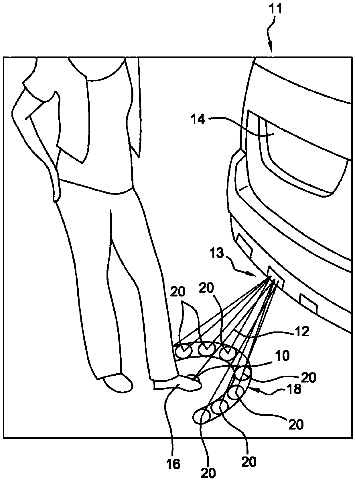 Method for opening a movable panel of a motor vehicle