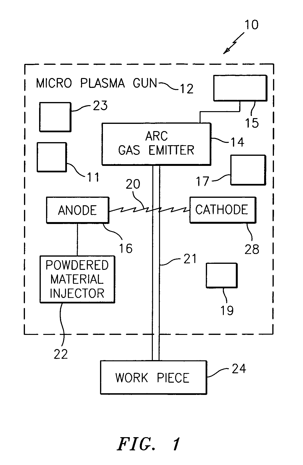 Microplasma spray coating apparatus