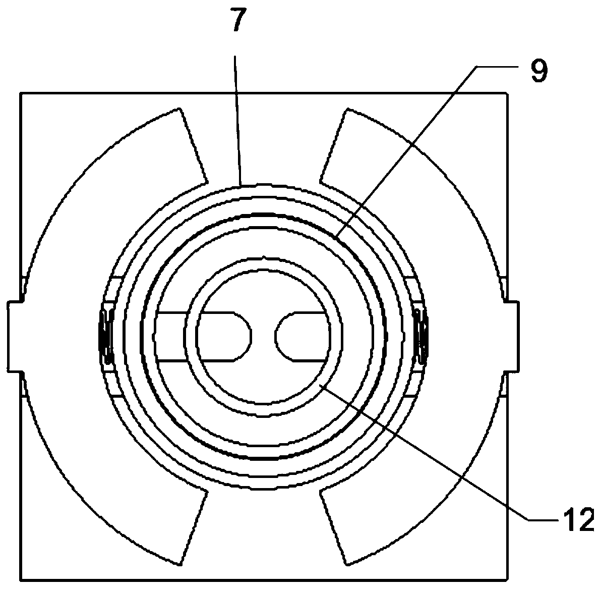 A detachable battery swap charging device