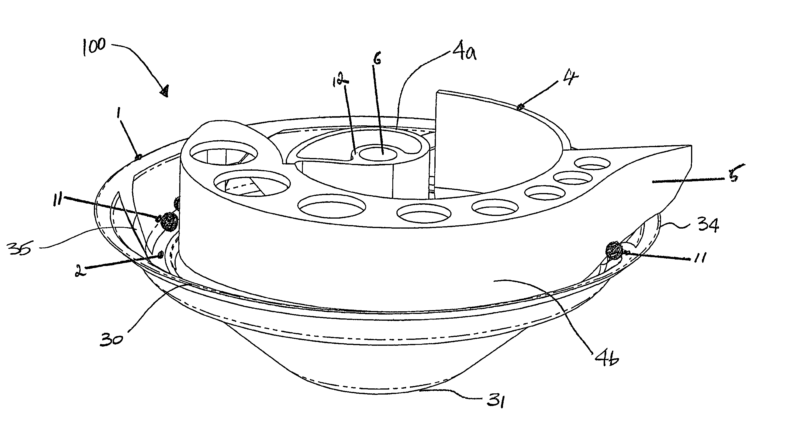 Universal pill counting device