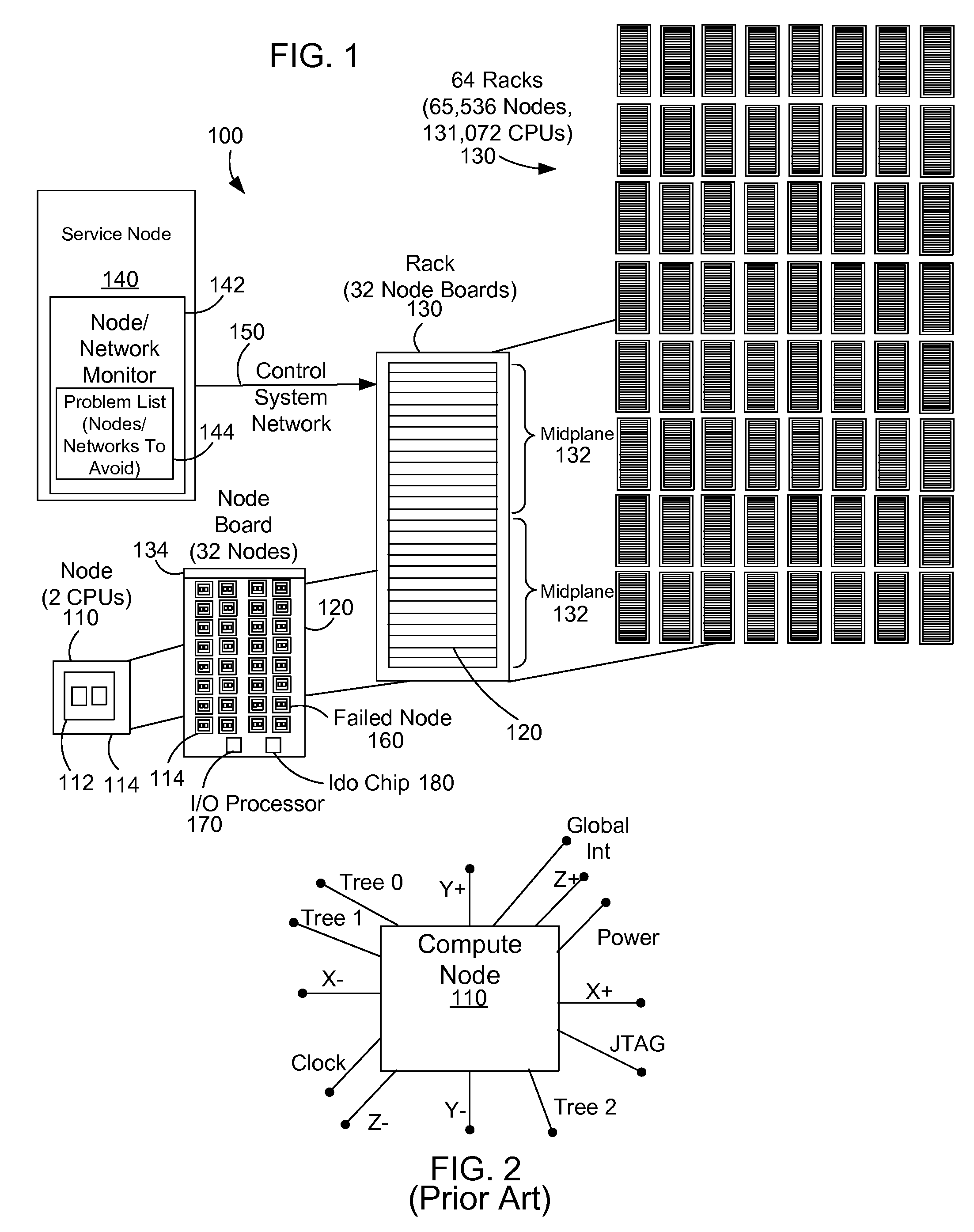 Routing data packets with hint bit for each six orthogonal directions in three dimensional torus computer system set to avoid nodes in problem list