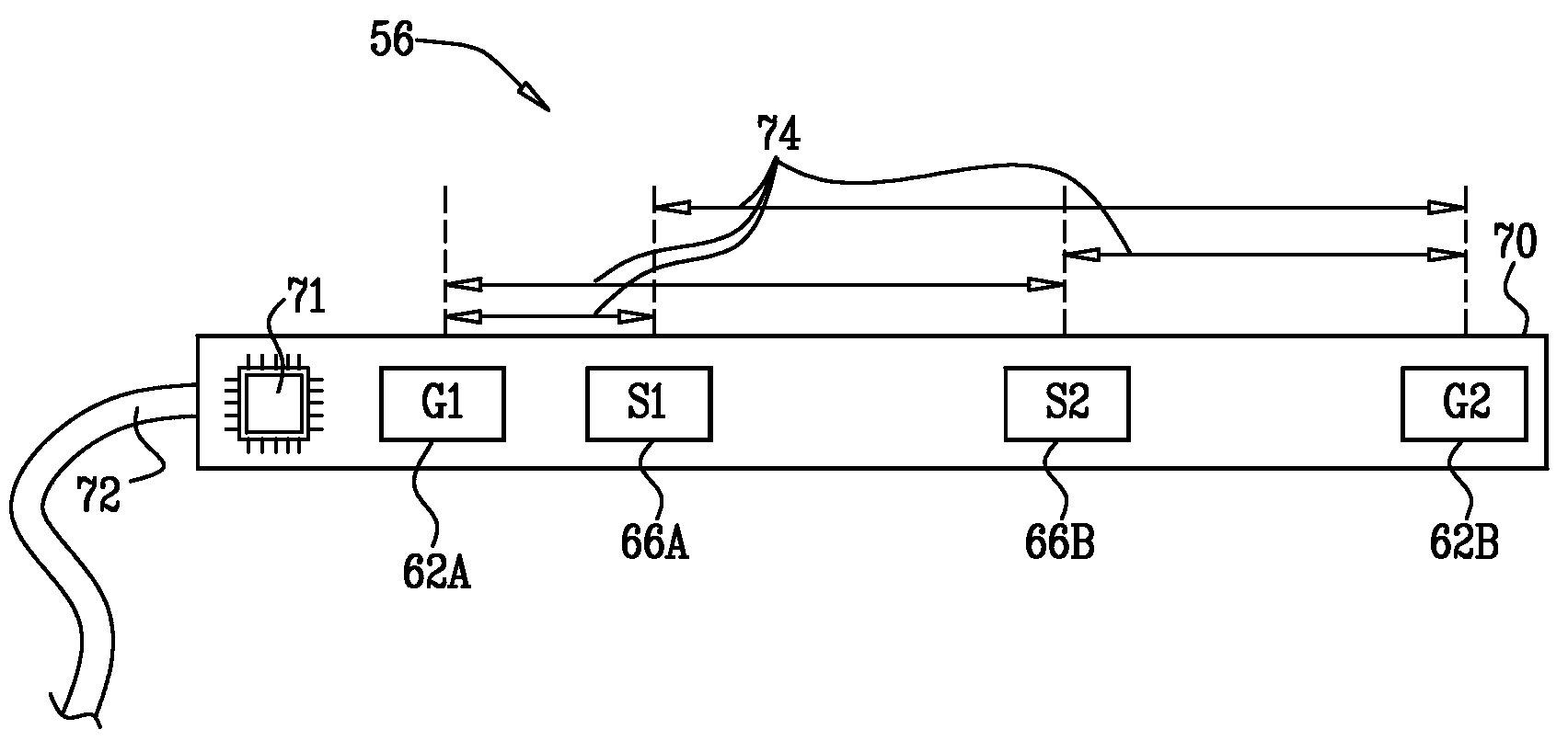 Probe for assessment of metal distortion