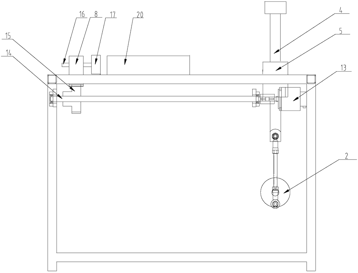 A servo-propelled slicing device