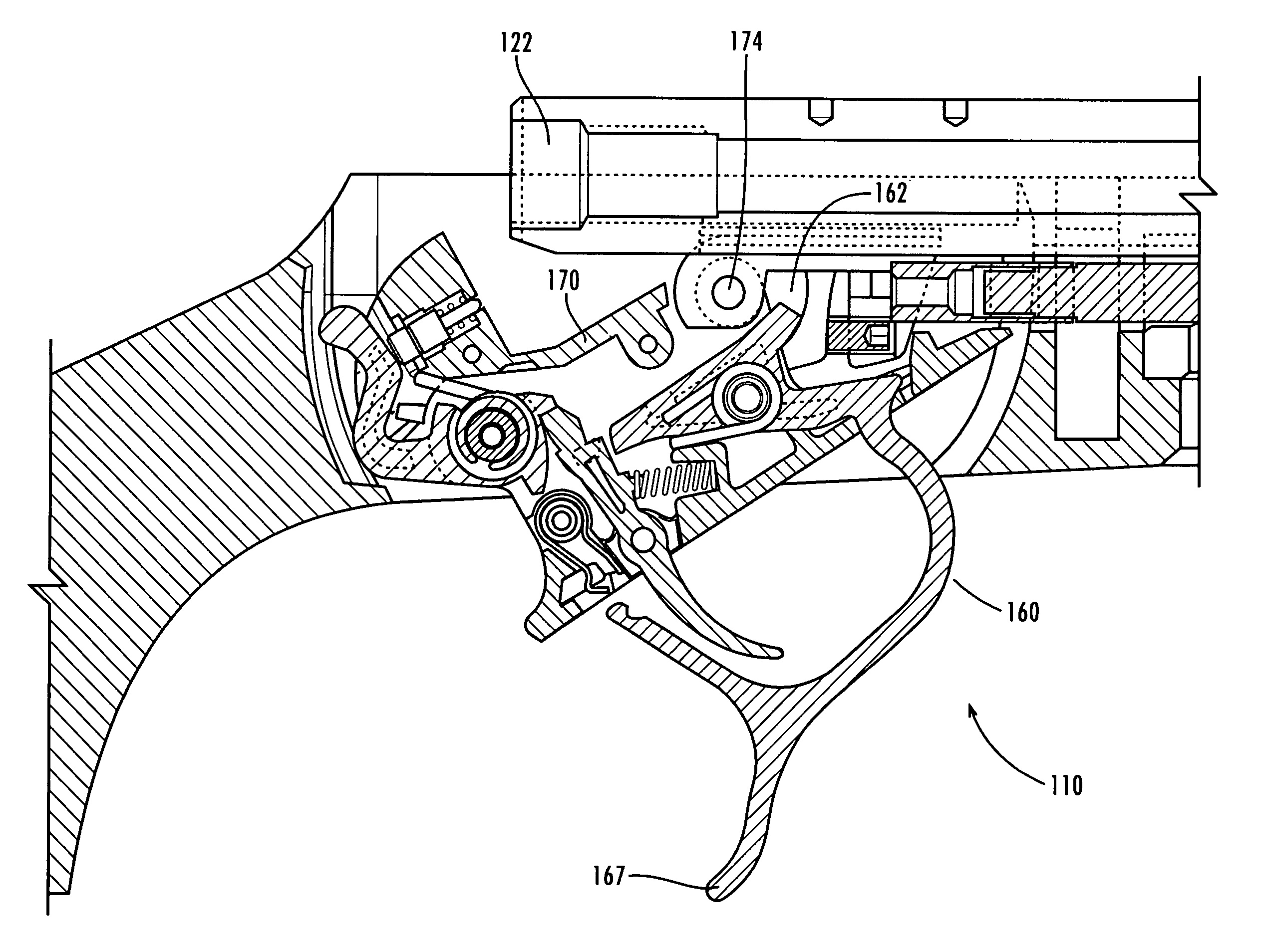 Muzzle-loading firearm with pivoting block action