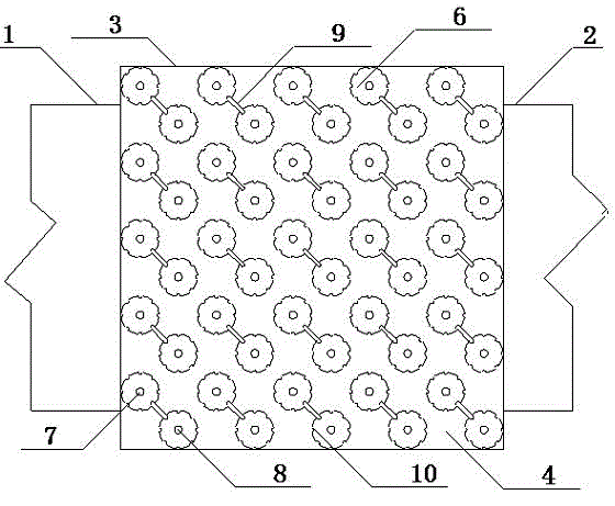 Collision device for purifying oil fume