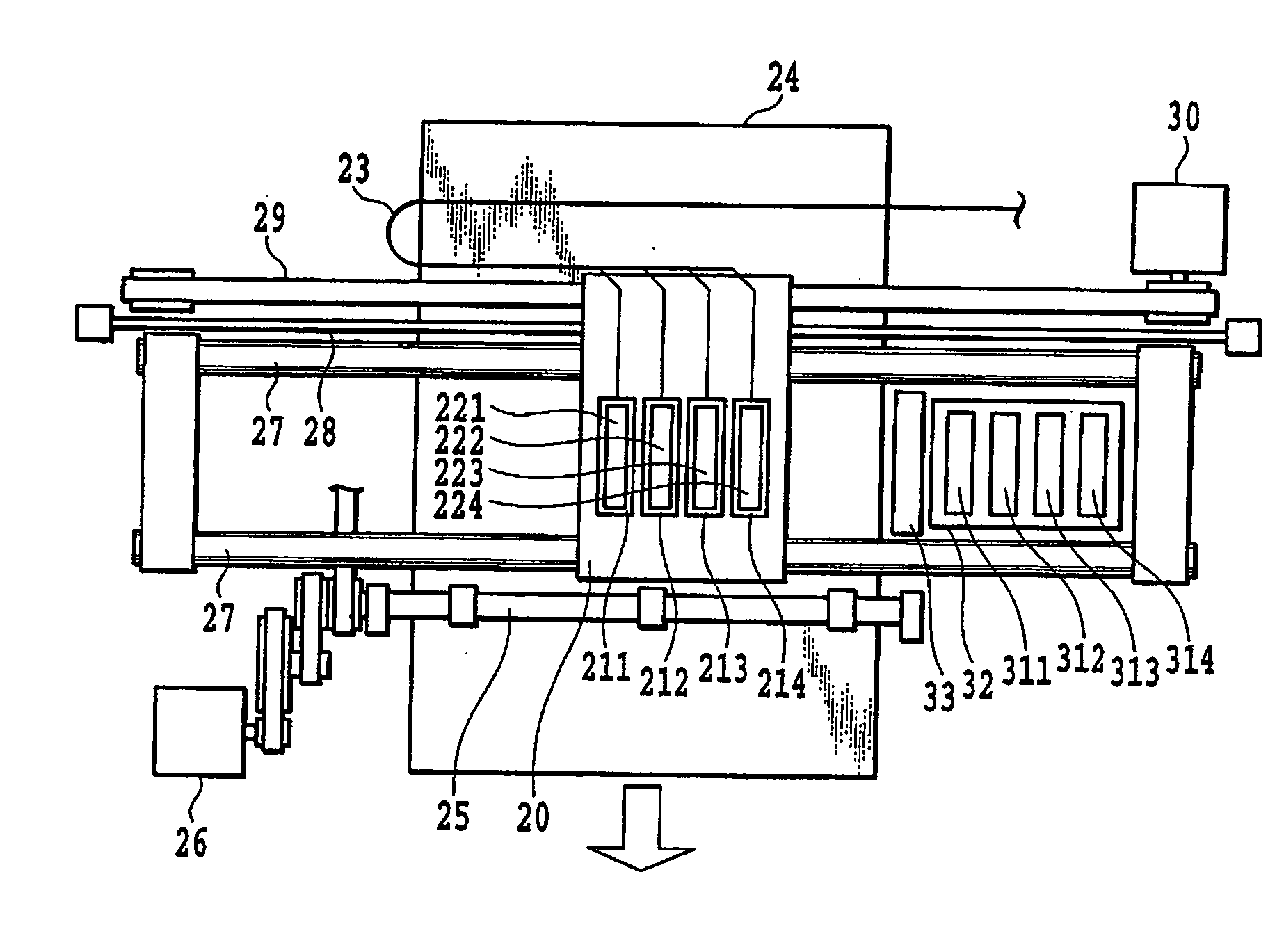 Ink jet printing system