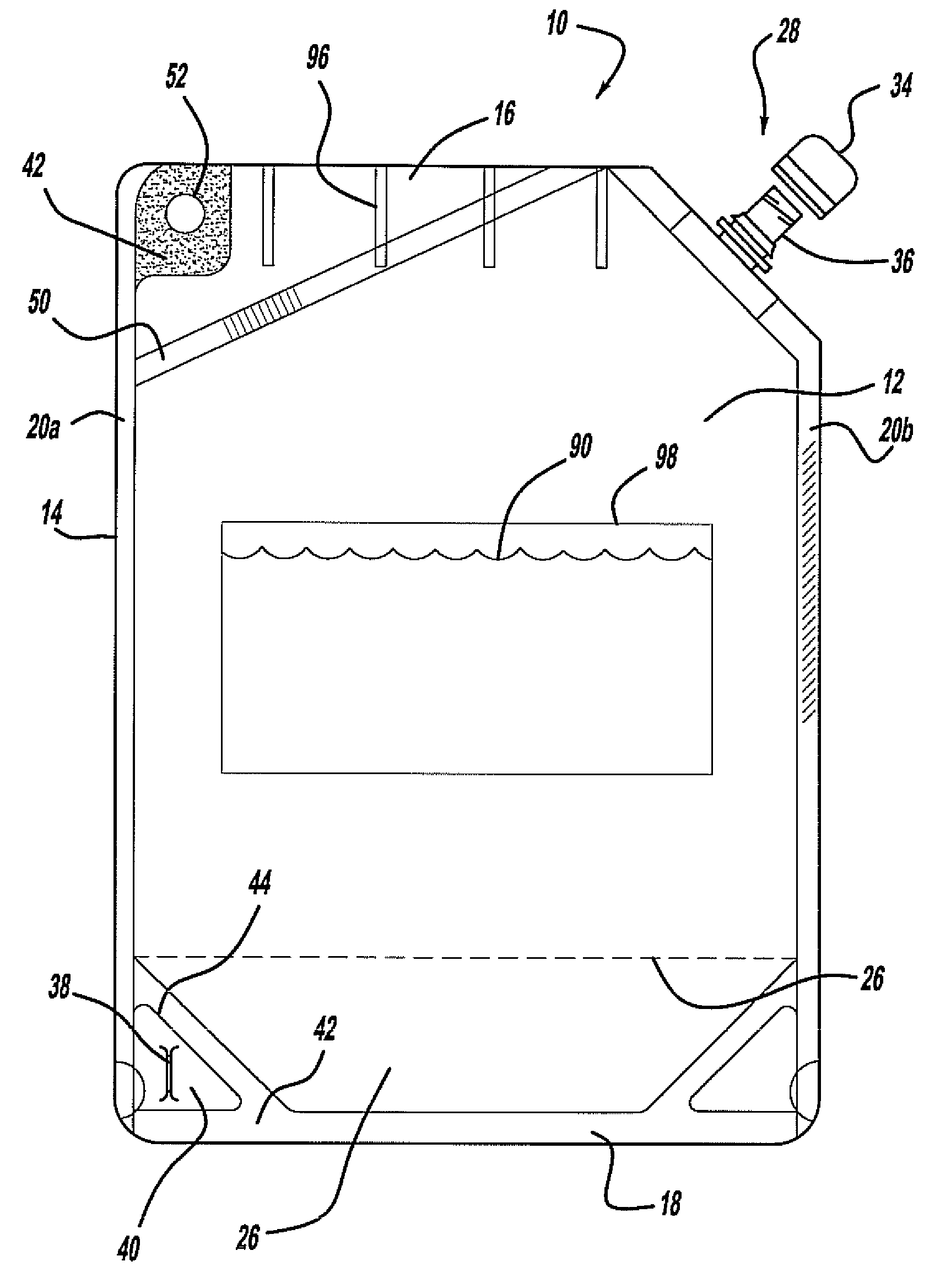 Package with integrated tracking device and method and apparatus of manufacture