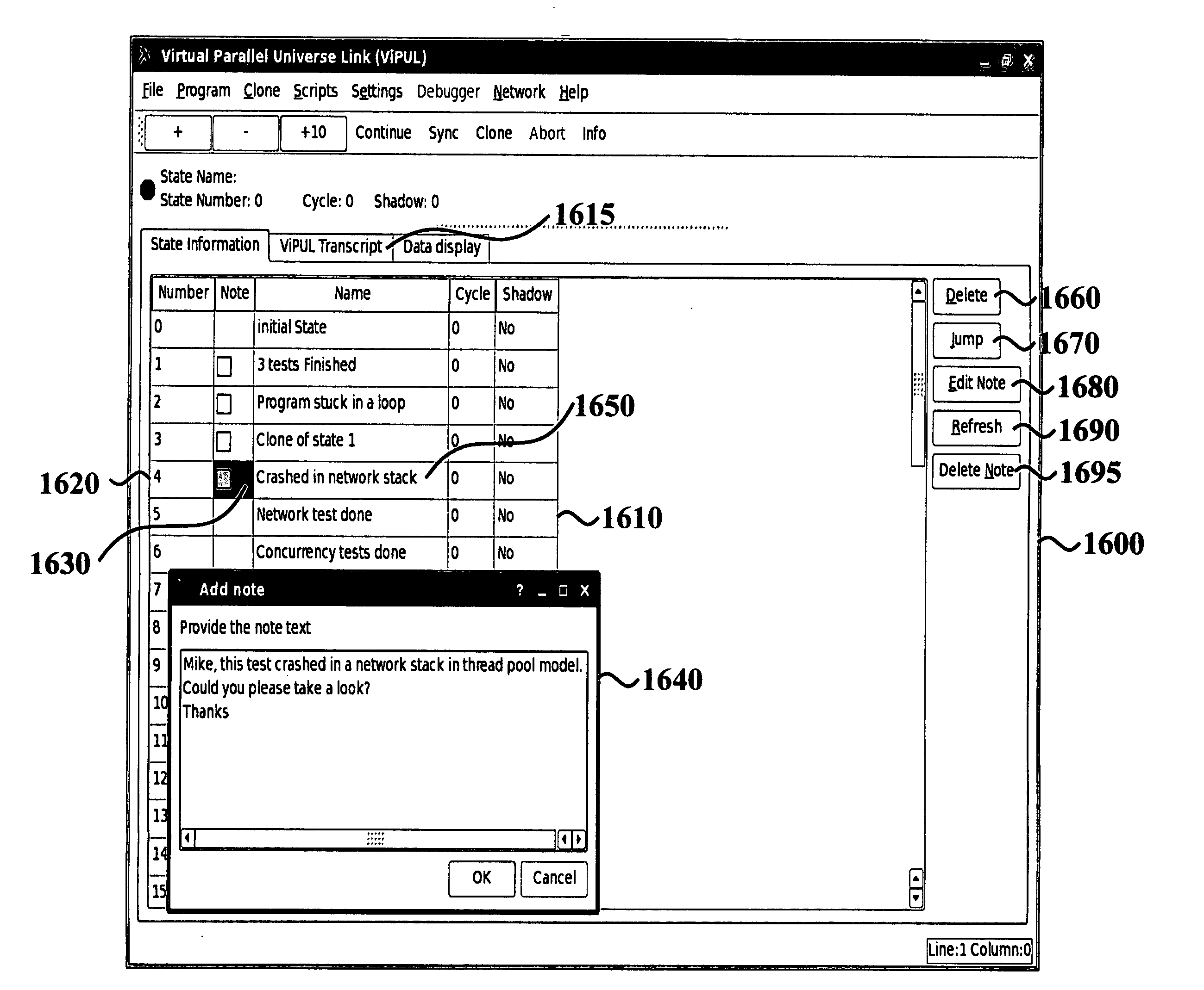 Method and apparatus for execution control of computer programs