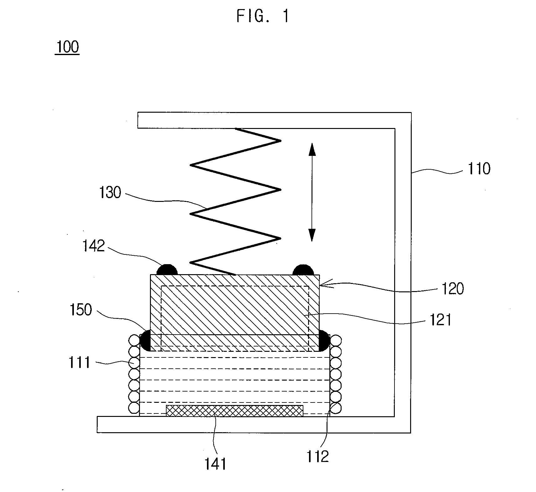 Linear vibration generator