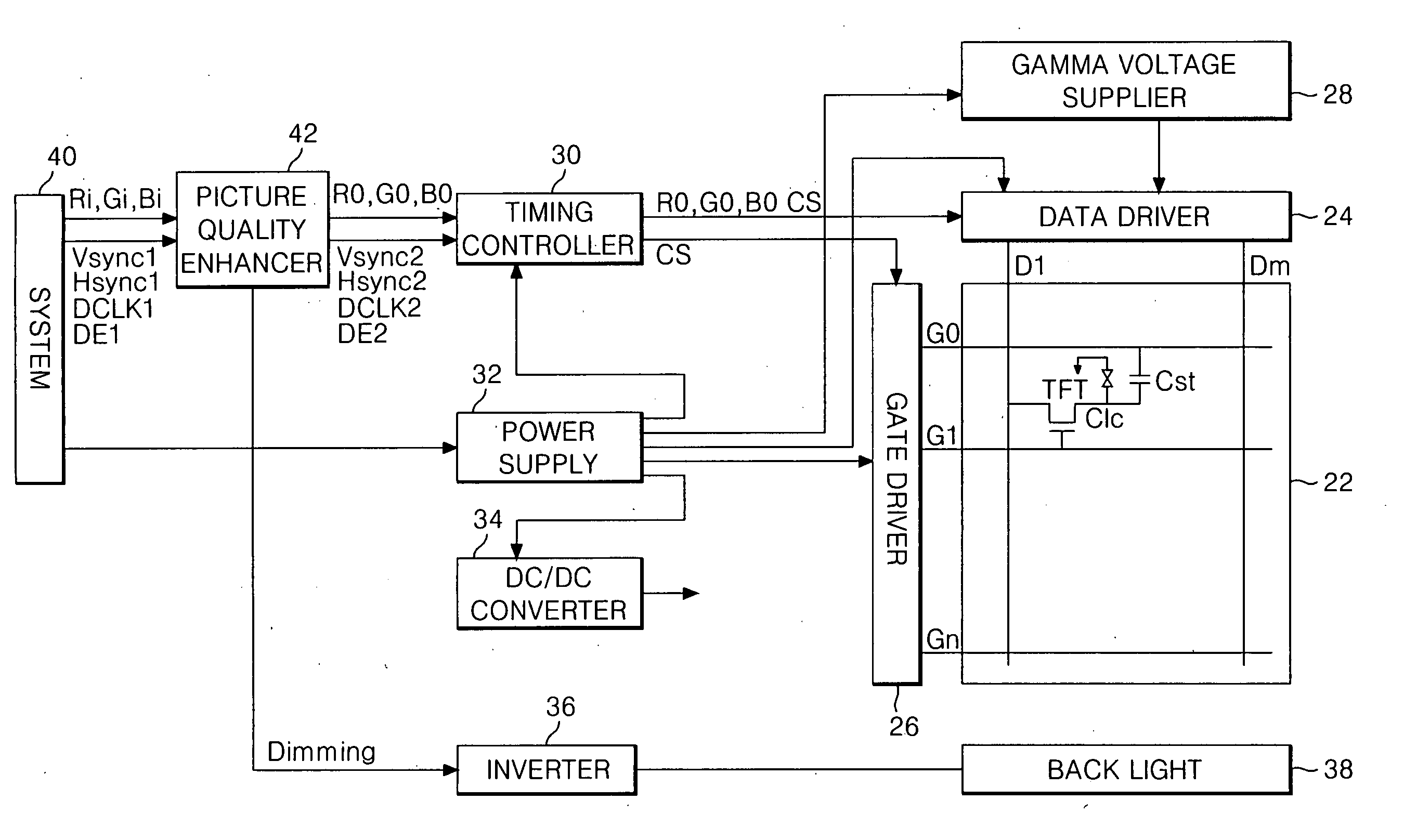 Method and apparatus for driving liquid crystal display