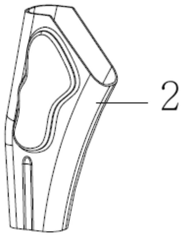 Three-dimensional femoral stem and manufacturing method