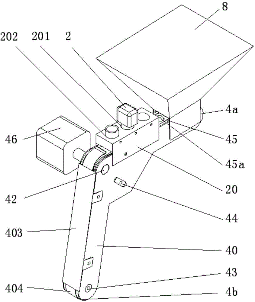 Directional corn seeding machine