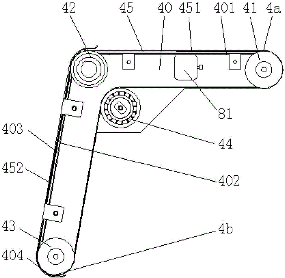 Directional corn seeding machine