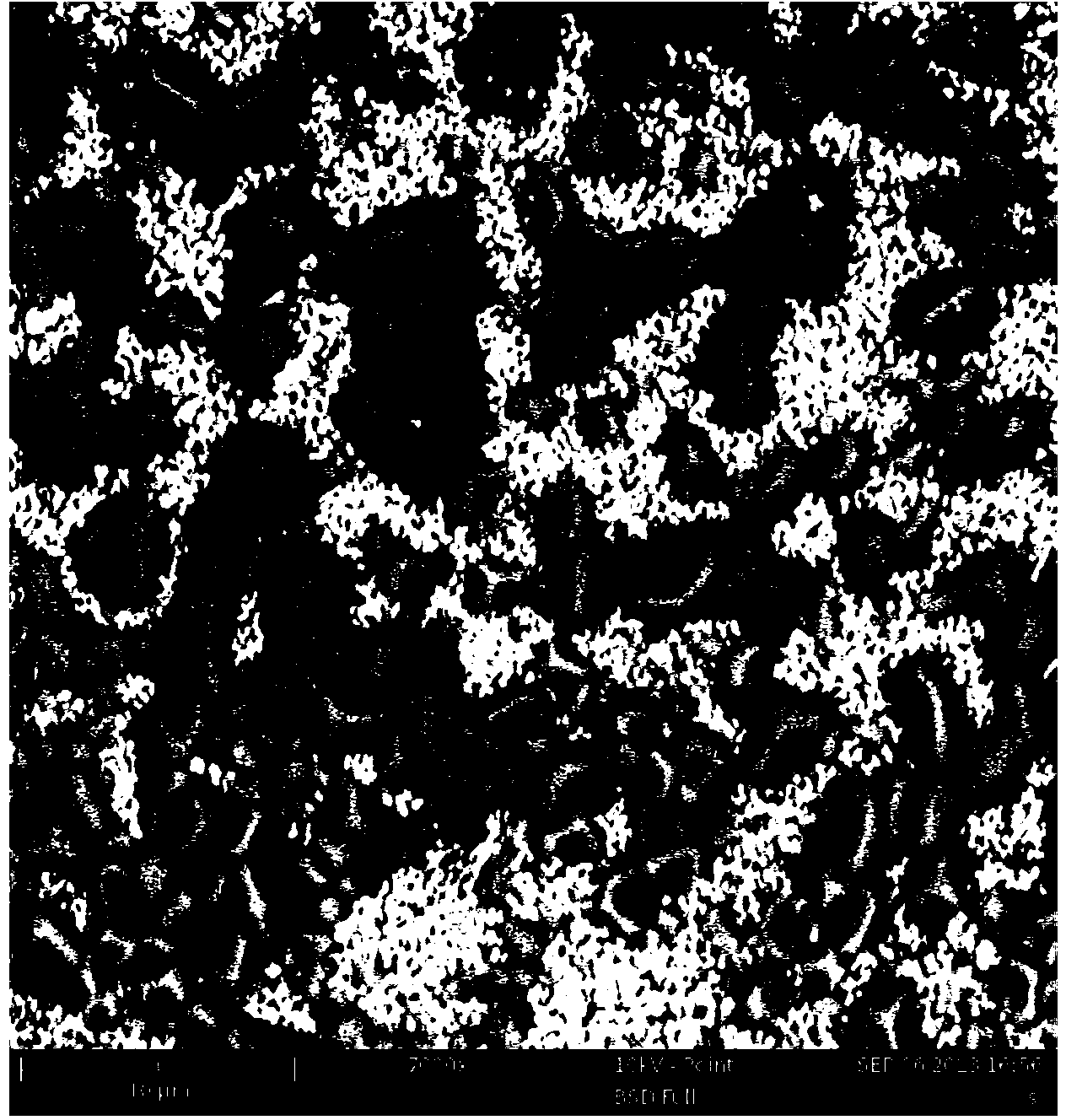 Method for carrying out surface modification on ceramic material through liquid permeation