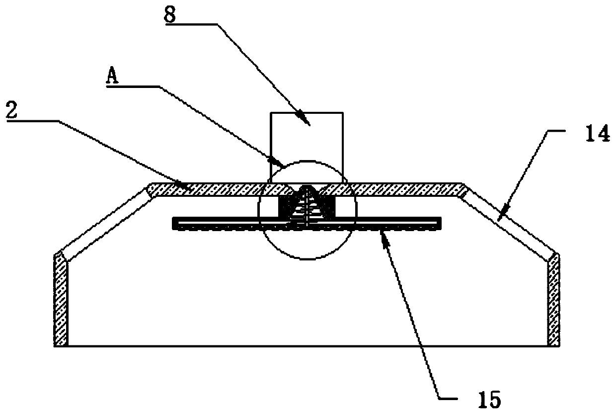 Lonicera japonica water-removing and drying integrated processing device and lonicera japonica processing method