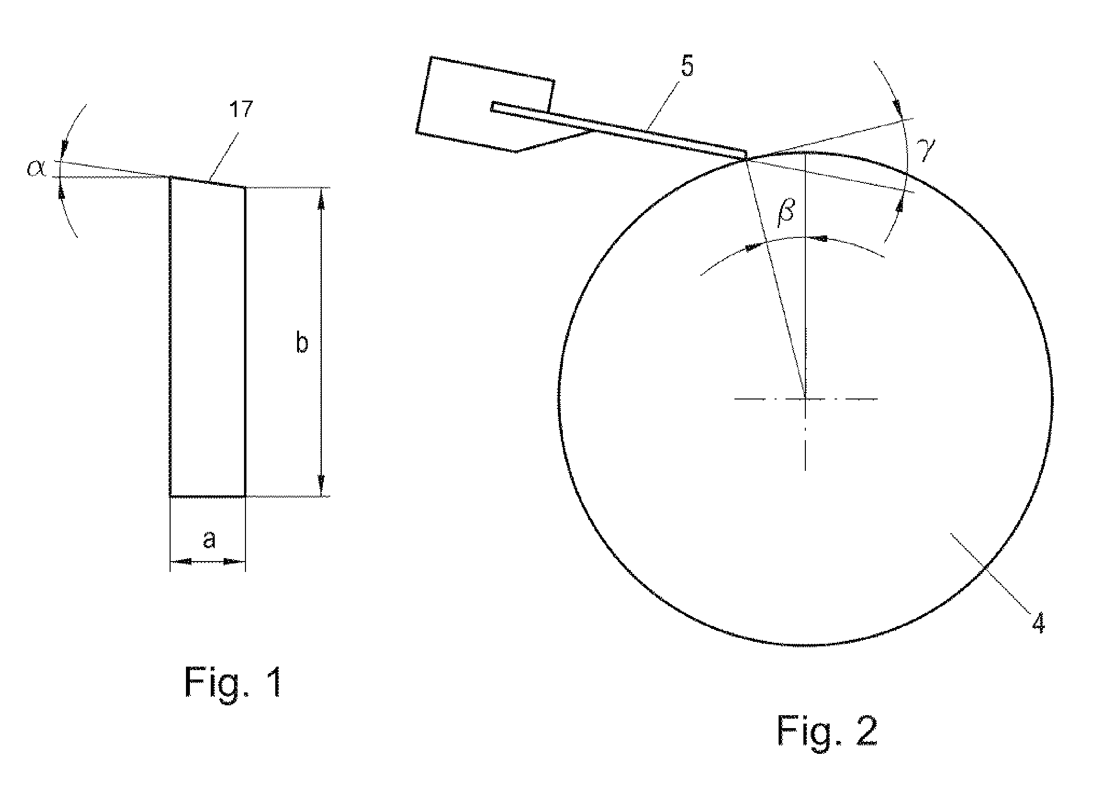 Method for producing crepe paper that is smooth on one side