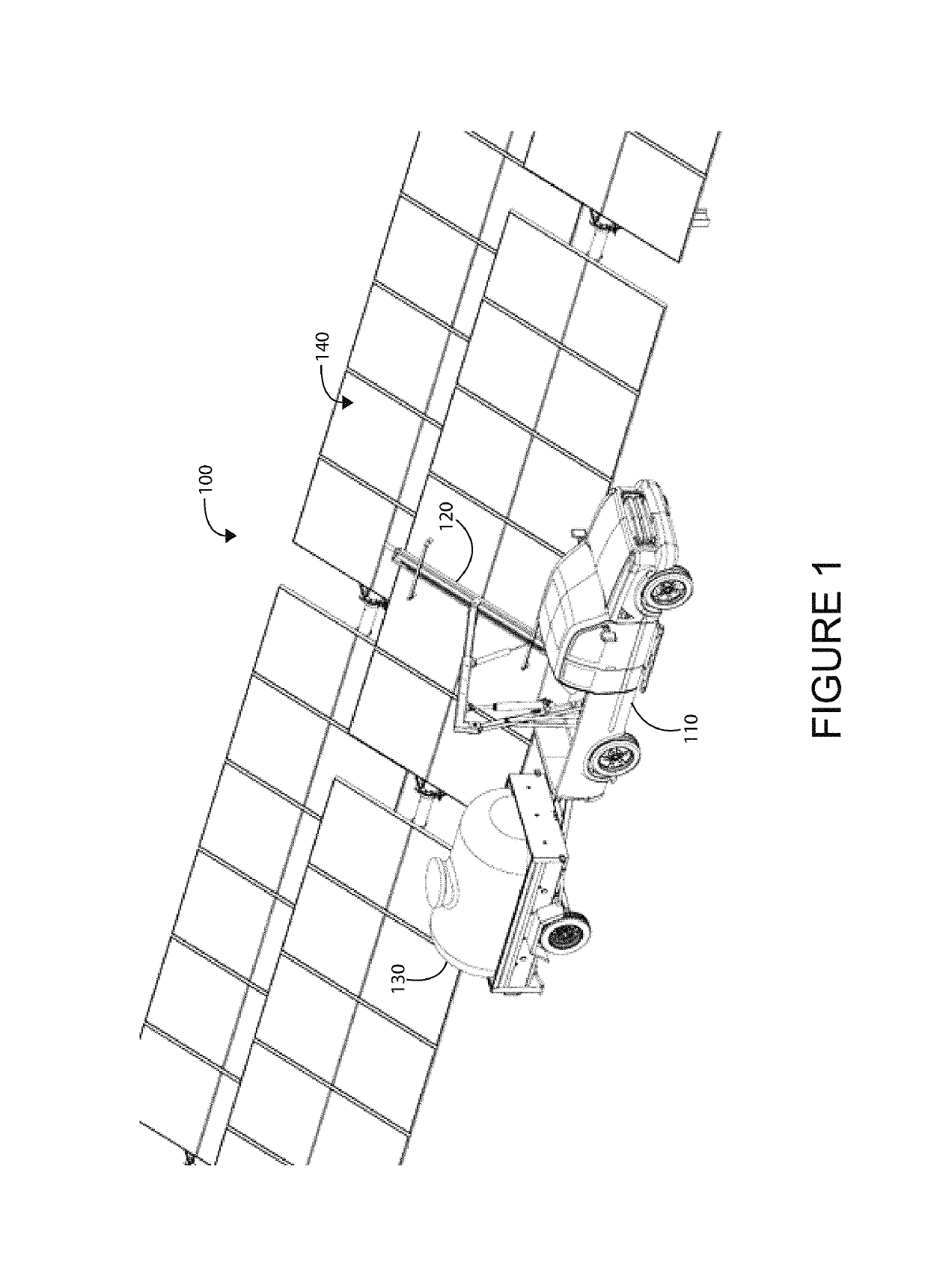 Washing system for solar panels