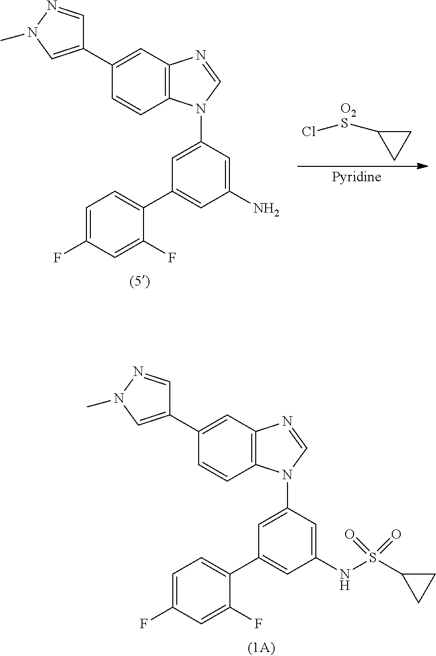 Process for the preparation of a sulfonamide structured kinase inhibitor